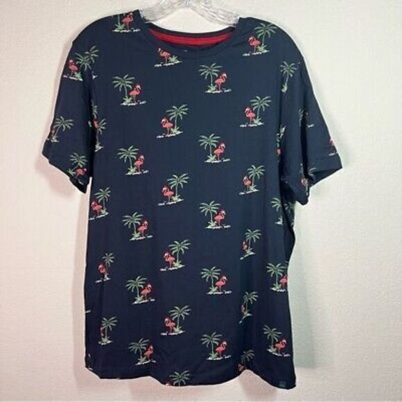Denim and Flower Happy Hollidays knit t shirt size‎ large - Picture 1 of 4